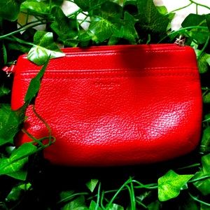 luscious cherry coach hand bag